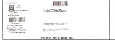 Label (Trazod 100mg)